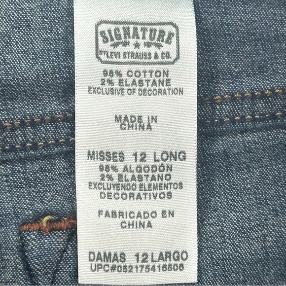 Levi’s Signature At The Waist Boot Cut Jean Size 12 Women’s - Picture 5 of 7